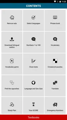 Learn Korean - 50 languages android App screenshot 1